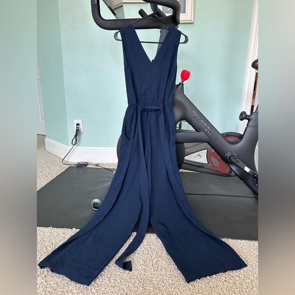 NWT LOFT Women’s XS Navy Blue Jumpsuit - Picture 4 of 5